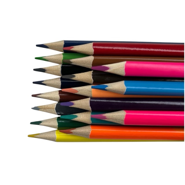 Dinosaur Triangular Colored Pencils Set (18-Pack) 211003