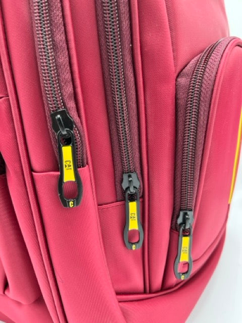Caterpillar (CAT) Red Multi-Compartment Backpack