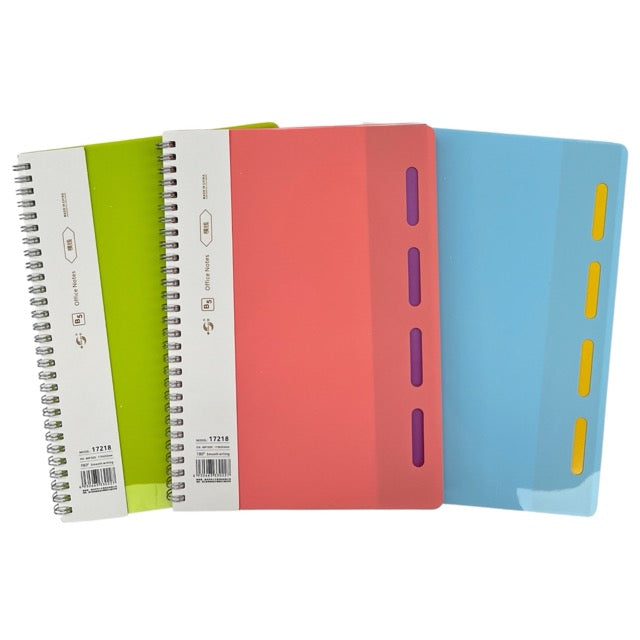 One B5 Spiral Office Notebook - Nx17-218