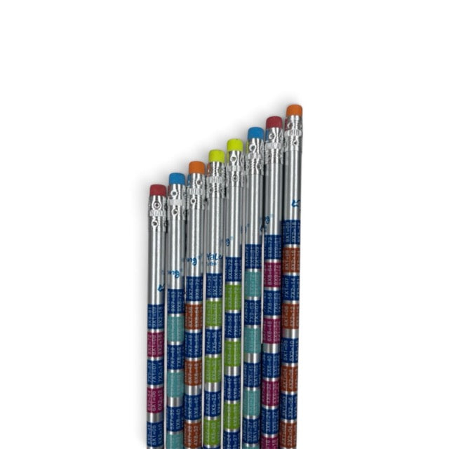 Ergonomic Multiplication Table HB Lead Pencils Set (12-Piece Pack) 201307