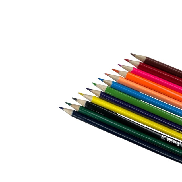 Monster Truck Triangular Colored Pencils Set (12-Pack) 211003