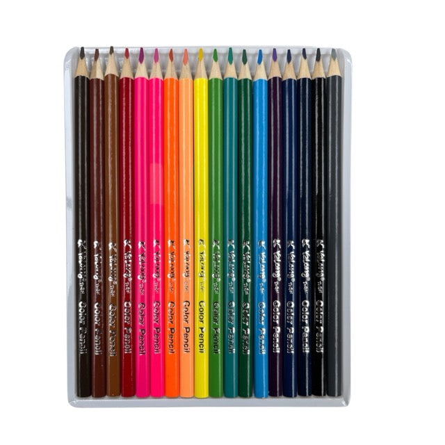 Dinosaur Triangular Colored Pencils Set (18-Pack) 211003