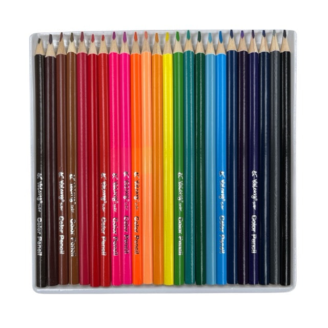 Princess Triangular Colored Pencils Set (24-Pack) 211003
