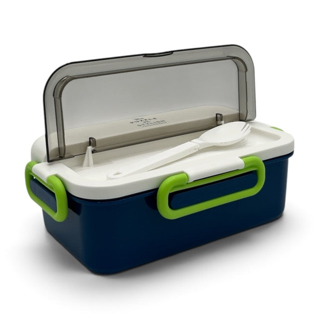 Bento Lunch Box with Utensil Storage | Leak-Resistant Meal Container | 576