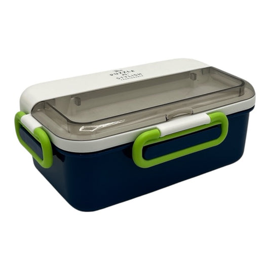 Bento Lunch Box with Utensil Storage | Leak-Resistant Meal Container | 576