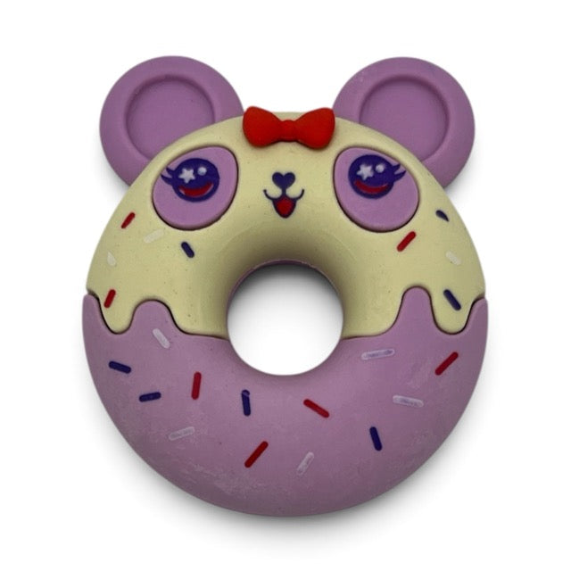 3D Cute Donut Animal Rubber Eraser | Single Piece | 9205