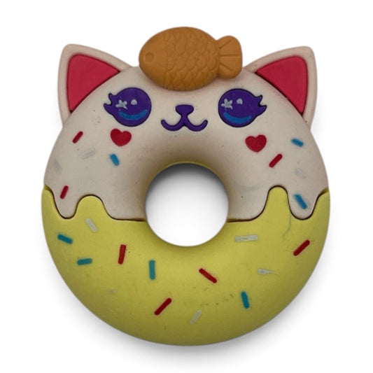 3D Cute Donut Animal Rubber Eraser | Single Piece | 9205