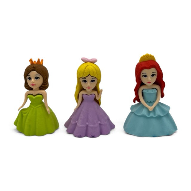 3D Fairy Tale Princess Doll Eraser | Single Piece -9212