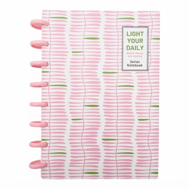 "Light Your Daily" Discbound Notebook | Single Piece | A5-1000-23