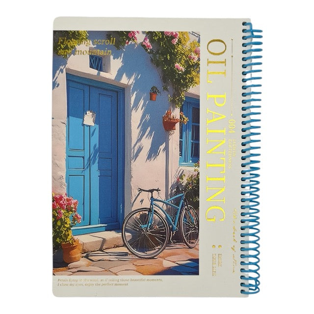 Oil Painting Cover Spiral Notebook | A5/B5 Journal & Sketchbook | Single Piece B5-4000-1