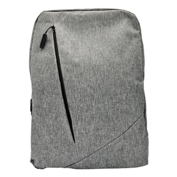 Minimalist Grey Heather Laptop Backpack
