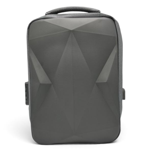 Geometric Hard Shell Anti-Theft Laptop Backpack - 1818-5
