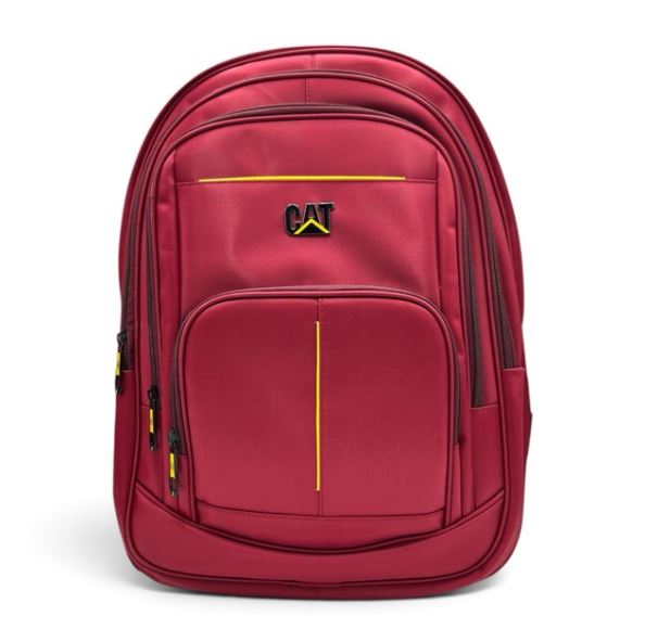 Caterpillar (CAT) Red Multi-Compartment Backpack