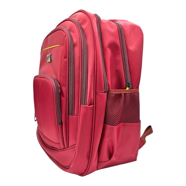 Caterpillar (CAT) Red Multi-Compartment Backpack