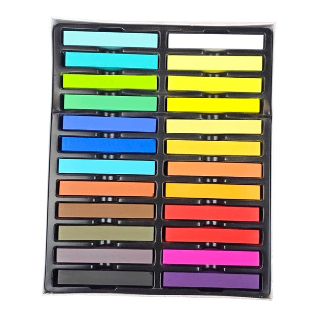 Keep Smiling 24-Color Soft Pastels Set - HS3024