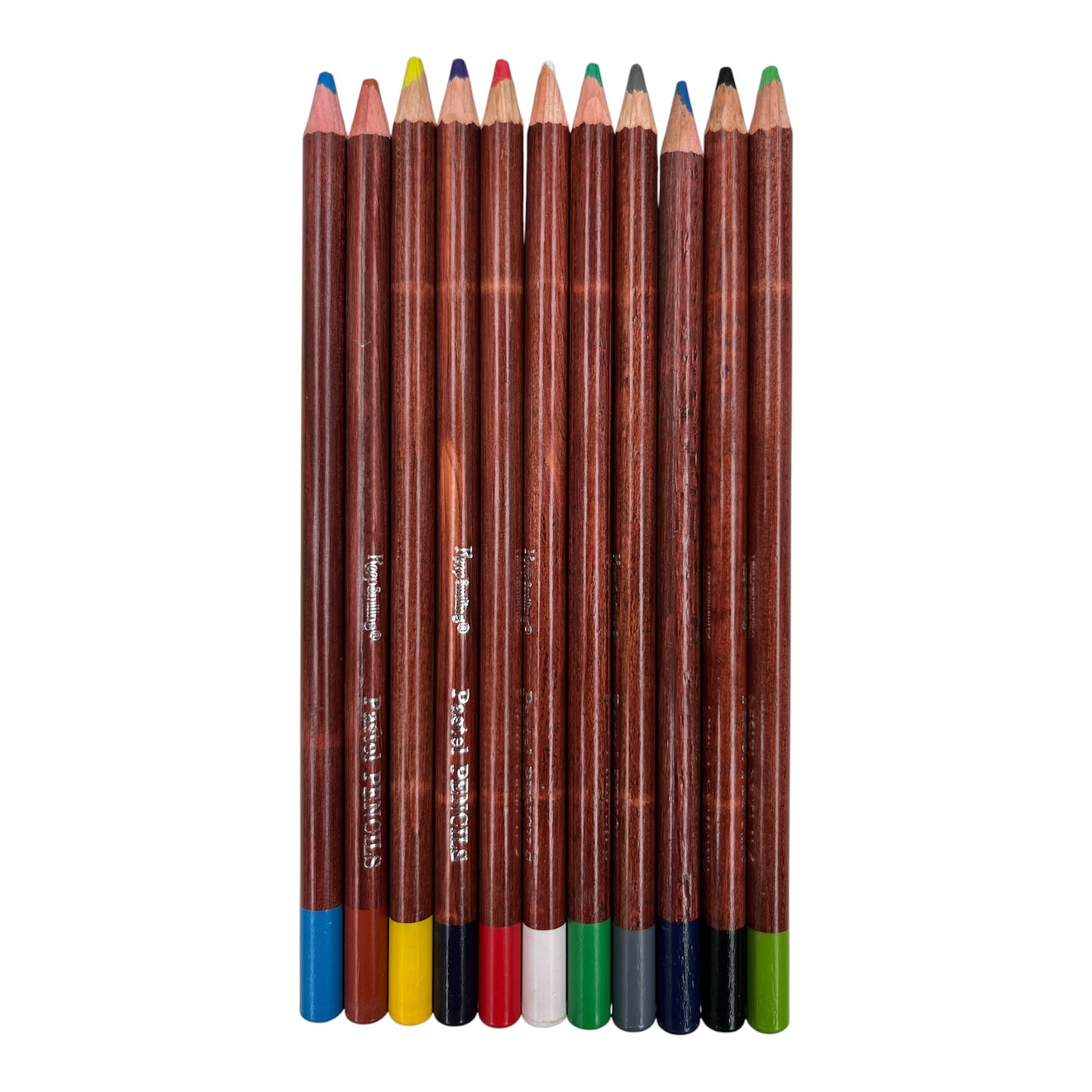 Keep Smiling Soft Pastel Pencils Set (12 Colors) - 1020
