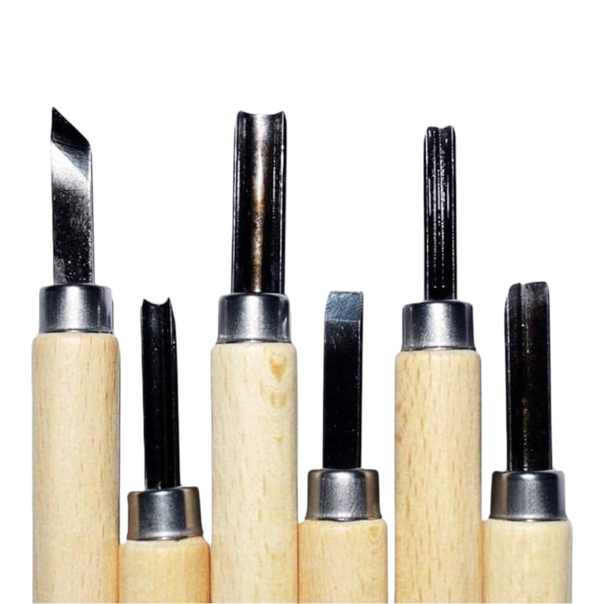 Keep Smiling 6-Piece Wood Carving Tool Set (WD-6)