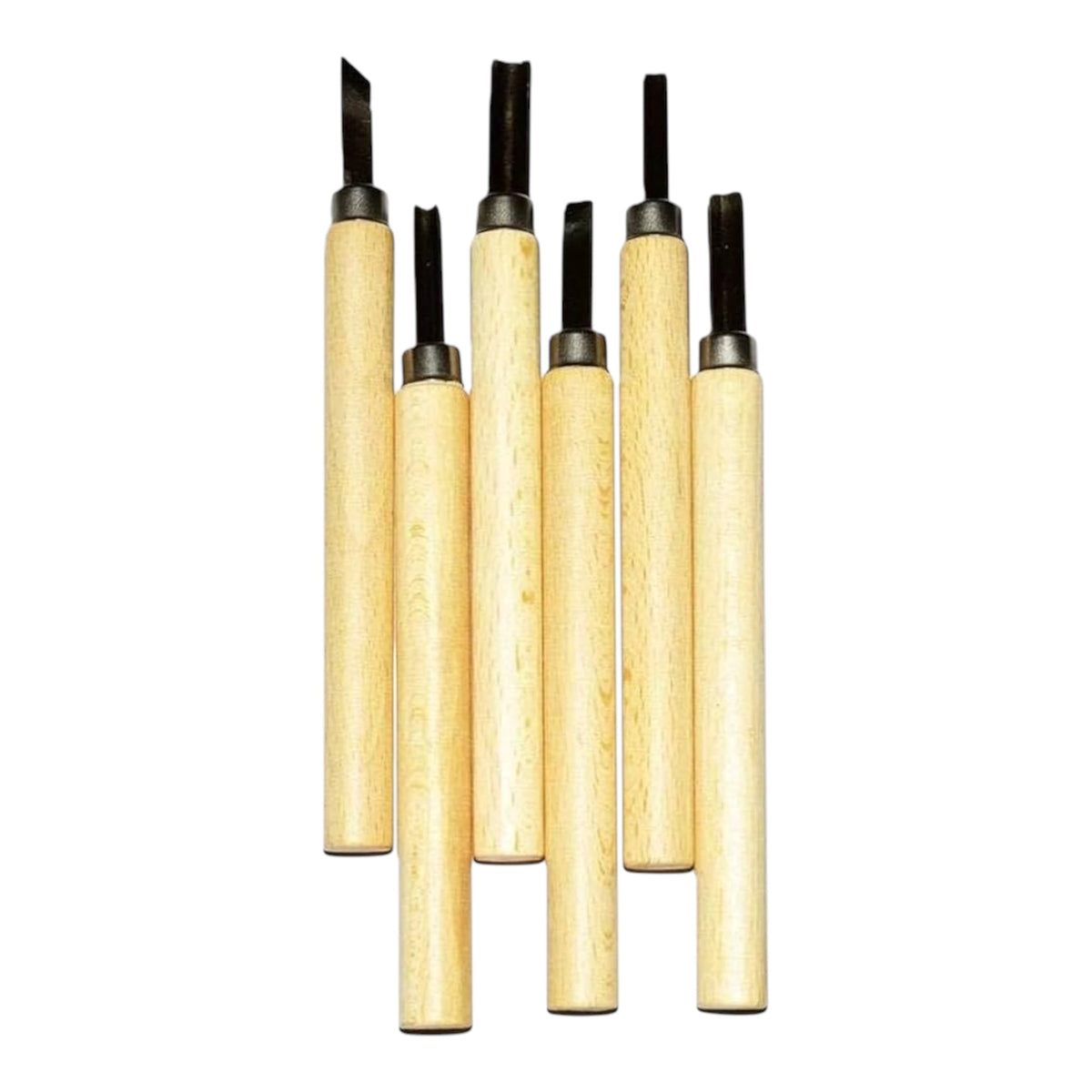 Keep Smiling 6-Piece Wood Carving Tool Set (WD-6)