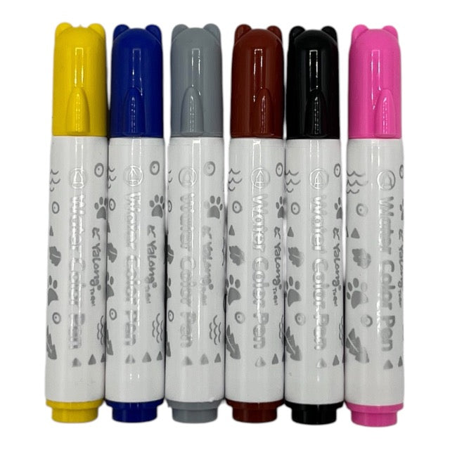18 Piece Washable Water Color Marker Set - YL 221822-18