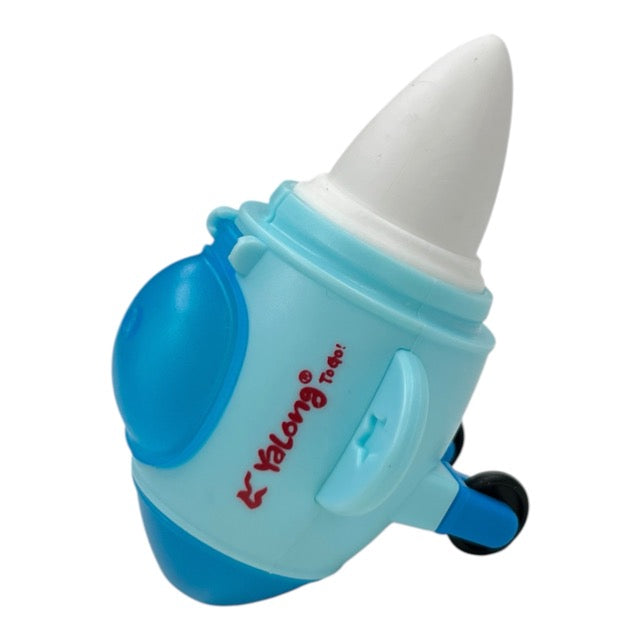 YaLong 2-in-1 Spaceship Shuttle Pencil Sharpener & Eraser | Single Piece YL-231549