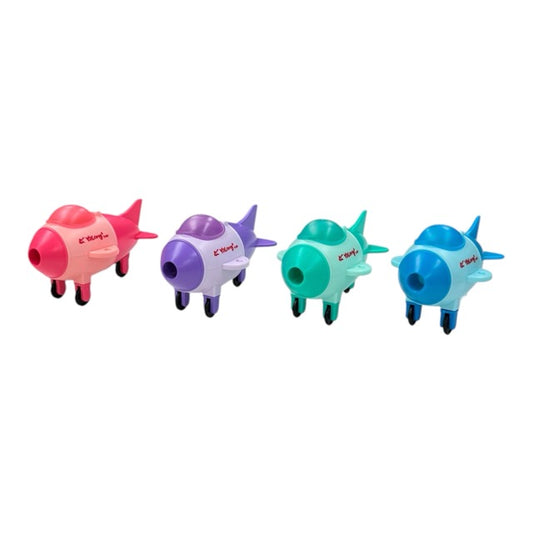 YaLong 2-in-1 Spaceship Shuttle Pencil Sharpener & Eraser | Single Piece YL-231549