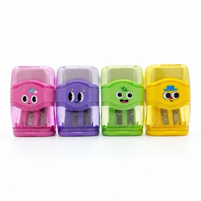 YaLong 2-in-1 Cute Character Pencil Sharpener & Eraser Combo - YL251657